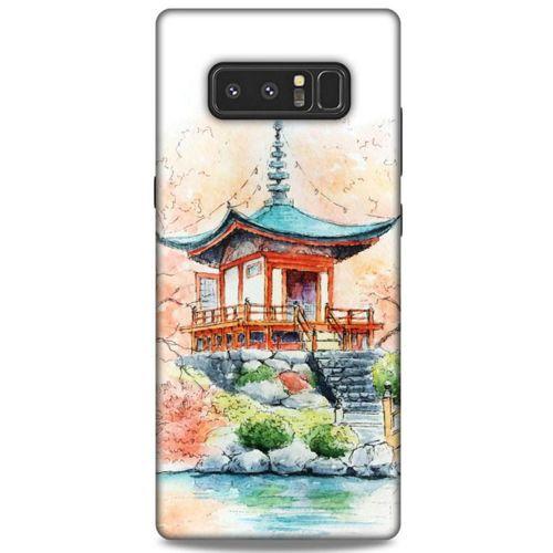 Samsung Galaxy Note 8 Kılıf Japonya (39) Liquid Crystal Kılıf Japon Evi