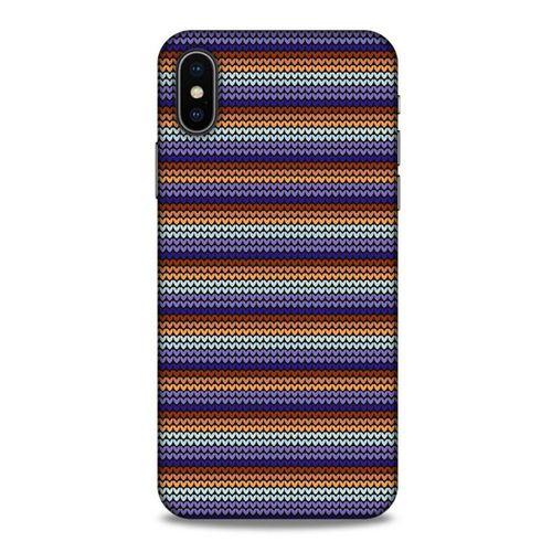 Kazak (5) Desenli Silikon Kapak Telefon Kabı Apple iPhone XS Kılıf
