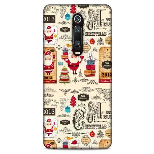 Retro (44) Desen Tough Armor Kılıf Renkli Xiaomi Mi 9T Pro Kılıf