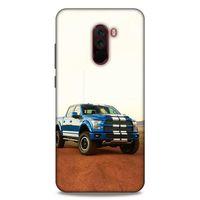 Lopard Xiaomi Pocophone F1 Uyumlu Kılıf PickUpX (27) Tasarımlı Kılıf Gece Mavi