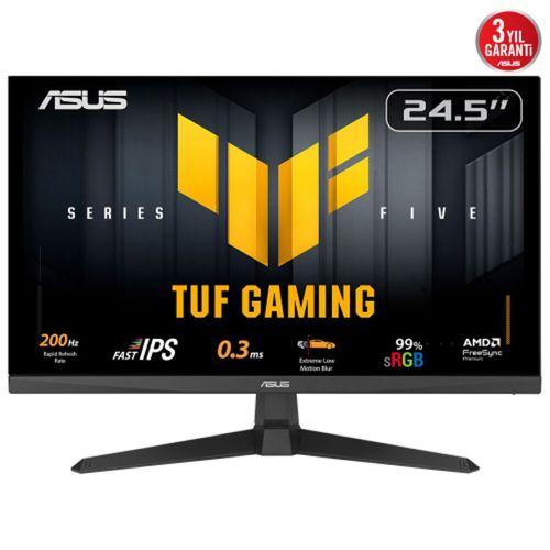ASUS TUF GAMING VG259Q5A 24,5’’ 0.3ms, 200Hz, Full HD, DP, 2xHDMI, Hoparlör, IPS Panel, ELMB Sync Premium, GAMING Monitör