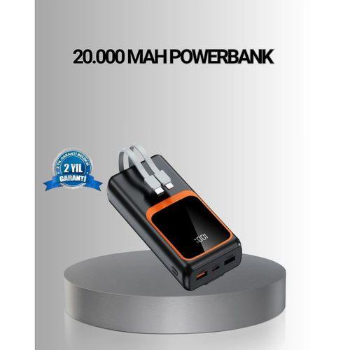 Powerbank 20000 Mah Yüksek Kapasiteli Ve 22.5w Hızlı Şarj Destekli