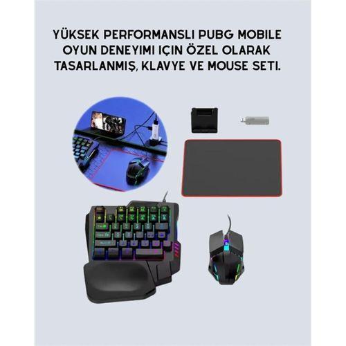 Android Uyumlu Klavye Mouse Oyun Seti – Gecikmesiz Bağlantı, Tak-çalıştır Özellikli