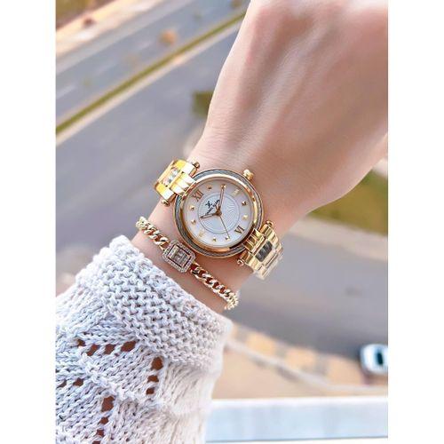 Daniel Klein Çelik Kordonlu 2 Yıl Garantili 3 Atm Suya Dayanıklı Kadın Kol Saati+Bileklik BD.10070.2