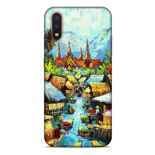 Cityx (19) Samsung Galaxy A01 Kılıf Silikon Kapak Desenli