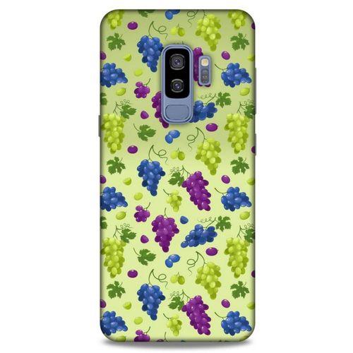 Frutix Üzüm 02 Samsung Galaxy S9 Plus Kılıf Desenli Silikon