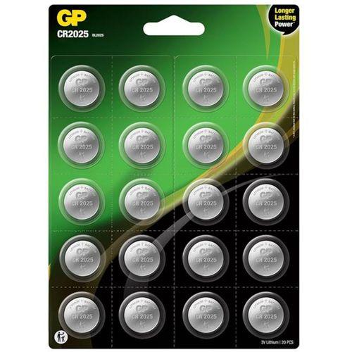 GP CR2025 DL2025 Lityum 20'li Para Pil (GPCR2025-2CAI20)