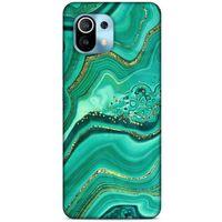 Xiaomi Mi 11 Uyumlu Kılıf Yeşil Delisi (1) Kılıfı Kuşkonmaz yeşili