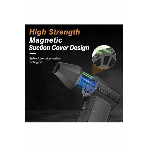 Turbo Jet 130000rpm Şarjlı Turbo Jet Şiddetli Fan Güçlü Hava Üfleyici Araç Süpürgesi 4000 Mah 52m/sec