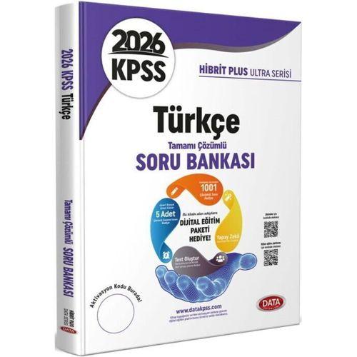 2026 KPSS Türkçe Hibrit Plus Ultra Serisi Karekod Çözümlü Soru Bankası Data Yayınları