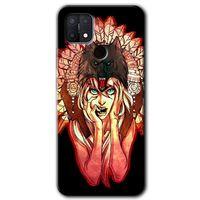 Oppo A15s Kılıf HD Desen Baskılı Arka Kapak - Kurt Kız