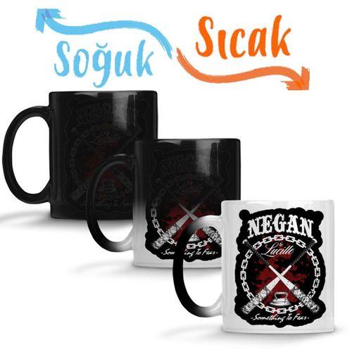 Negan Lucille Sihirli Kupa Bardak Porselen