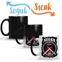 Negan Lucille Sihirli Kupa Bardak Porselen