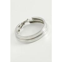 Ezme Kare Halka Küpe 5,5 cm