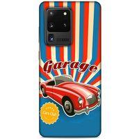 Retro (11) Desen Tam Koruma Renkli Samsung Galaxy S20 Ultra Kılıf