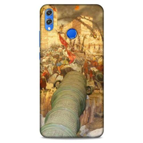 Huawei Honor 8x Uyumlu Kılıf Ottoman (16) Kalın Kılıf İstanbul'un Fethi