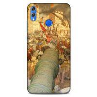 Huawei Honor 8x Uyumlu Kılıf Ottoman (16) Kalın Kılıf İstanbul'un Fethi