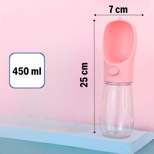Angel Of Life® 450 ml Taşınabilir Butonlu Evcil Hayvan Suluğu