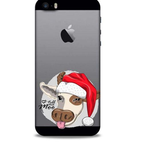 Zoologix (84) Apple Iphone 5 Şeffaf Kılıf Silikon Desenli
