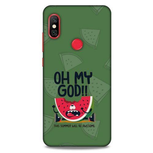 Frutix Karpuz 02 Xiaomi Mi A2 Lite Kılıf Desenli Silikon