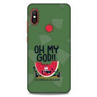 Frutix Karpuz 02 Xiaomi Mi A2 Lite Kılıf Desenli Silikon