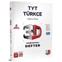 TYT Türkçe Video Destekli Defter 3D Yayınları