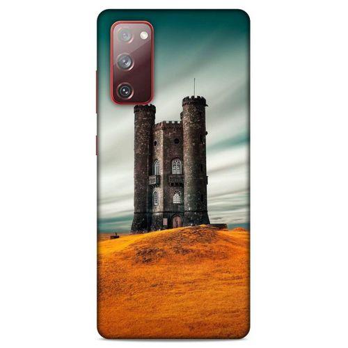 Lopard Samsung Galaxy S20 Fe Uyumlu Kılıf Gece'S (31) TPU Kılıf Yeşil Gece