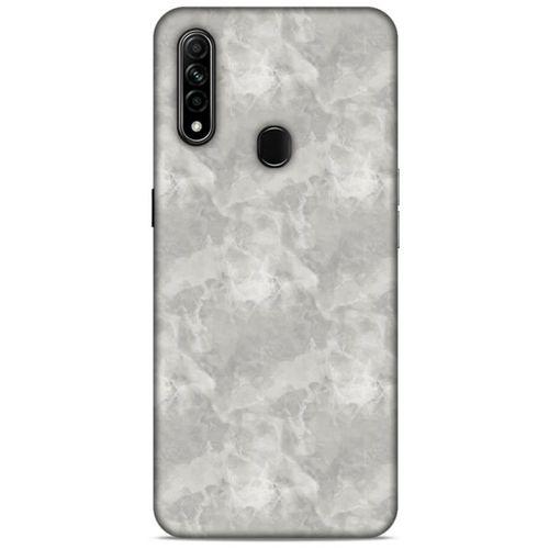Mermer Desenli (3) Tema Kapak Gri Oppo A31 Kılıf