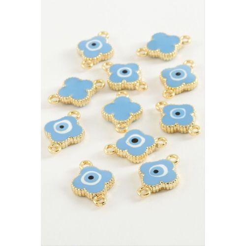 Çiçek Çift Kulplu Mineli Bileklik ve Kolye Ucu Aparatı 1 Adet