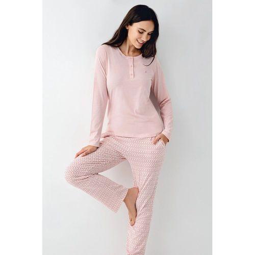 Pierre Cardin 9080-s Kadın Uzun Kol Pijama Takım