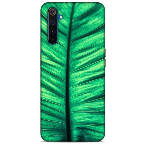 Lopard Oppo Realme 6 Uyumlu Kılıf Bahar (9) Kılıf Damarlı Yaprak