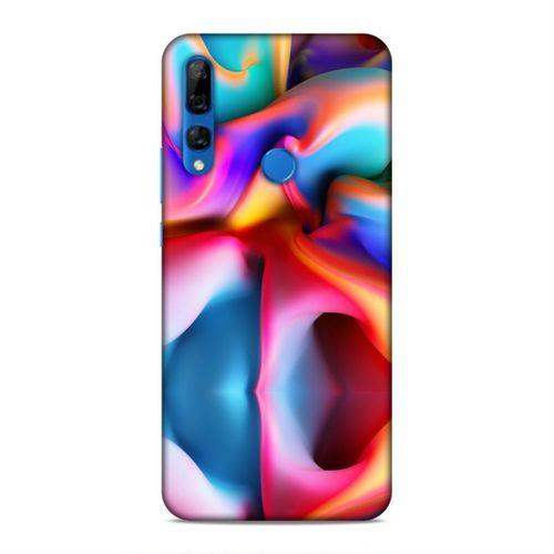 Huawei Y9 Prime 2019 Kılıf Silikon Boya Arka Kapak Silikon Koruma Full Koruyucu