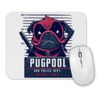 Deadpool Pugpool Köpek Mouse Pad