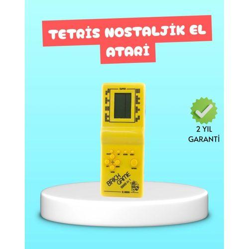 Taşınabilir El Aterisi Gameboy – Klasik Tetris Oyunu, Pil İle Çalışan Mini El Konsolu