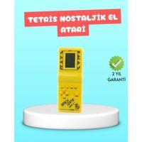 Taşınabilir El Aterisi Gameboy – Klasik Tetris Oyunu, Pil İle Çalışan Mini El Konsolu