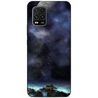 Lopard Xiaomi Mi 10 Lite Uyumlu Kılıf Gece'S (15) Antişok Kılıf Ay Işığında