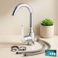 Krom Aç-Kapa Lavabo Bataryası KTX-2639