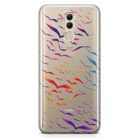 Huawei Mate 20 Lite Kılıf Göç Zamanı Arka Kapak Koruma Desenli Full Koruyucu