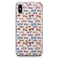 Apple iPhone XS Max Kılıf Gözlük Çeşitleri Arka Kapak Koruma Desenli Full Koruyucu