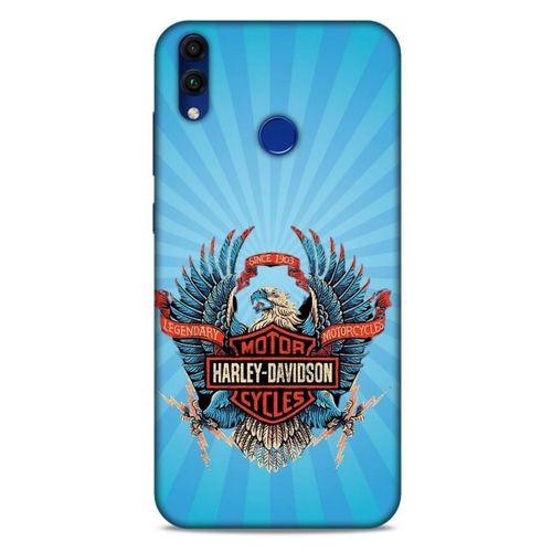 Huawei Honor 8C Uyumlu Kılıf Motorsiklet (1) Kılıfı Harley Davidson