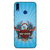 Huawei Honor 8C Uyumlu Kılıf Motorsiklet (1) Kılıfı Harley Davidson