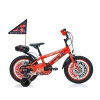 Carraro Monster 16 Jant Erkek Çocuk Bisikleti Kırmızı-Siyah