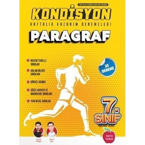 7. Sınıf Paragraf Kondisyon Haftalık Kazanım Denemeleri Newton Yayınları