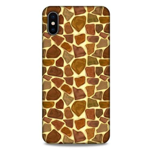 Apple iPhone XS Max Kılıf Baskılı Özel Seri Taşlı (7) Telefon Kılıfı