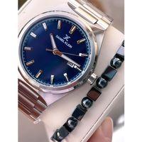 Daniel Klein Erkek Kol Saati 30 Metre Suya Dayanıklı Çelik Kordon + Bileklik Hediyeli  VS.BLKT.0669