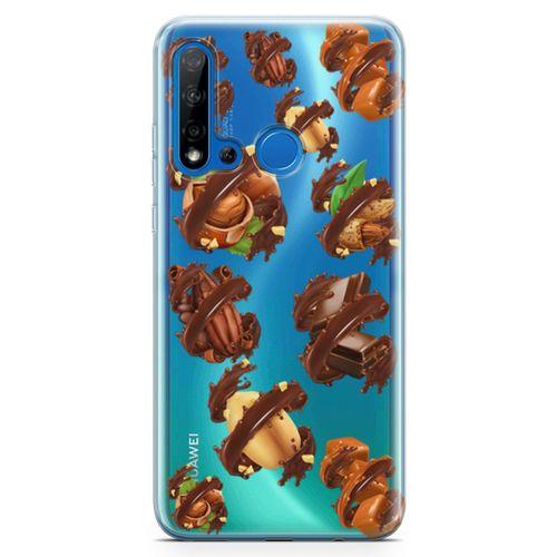 Huawei P20 Lite 2019 Kılıf Nutella Park Arka Kapak Koruma Desenli Full Koruyucu