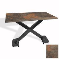 Dockers İks Masa ESB (80x140 - Werzalit, Allzalit yada Wermodin Tabla) - Metalic Oxid 1