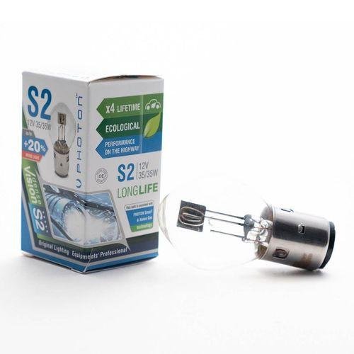 S2 12V Uyumlu 35/35W Moped Far Ampulü