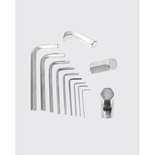 9 Parça Alyan Anahtar Seti Farklı Metrik Ölçü Pratik Taşıma