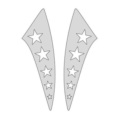 SEVGENT Cg Nikel Yıldızlı Çamurluk Yan Sticker